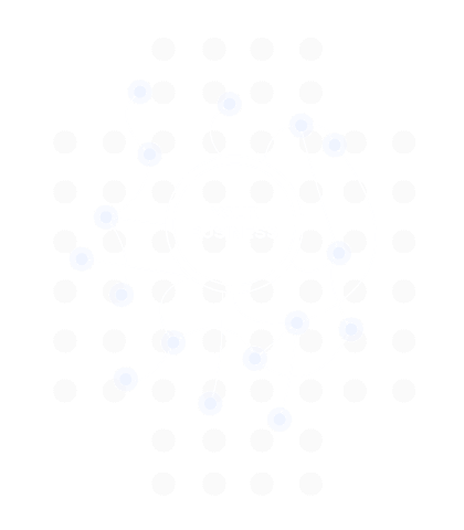 A central circle labeled "Your Business" is connected by lines to numerous surrounding dots on a black background, illustrating the network and expertise of a Web Design Agency Toronto. Conte Studios