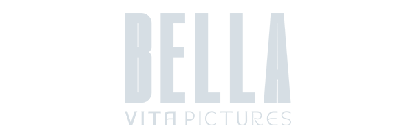 Logo with the words "Bella Vita Pictures," styled in capital letters against a black background, reminiscent of Conte Studios' elegance and creativity. Conte Studios