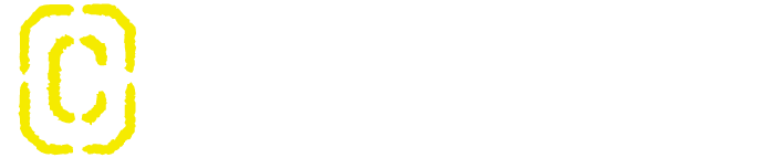 Logo reading "Construction Launchpad" with a stylized yellow "C" on a black background, crafted by Conte Studios, the premier brand design agency in Toronto. Conte Studios