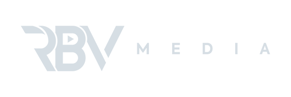 The RBV Media logo, embodying a sleek gray design, features stylized initials "RBV" on the left and "MEDIA" on the right. As a leading Brand Design Agency in Toronto, RBV Media aligns its innovative ethos with modern aesthetics and strategic vision. Conte Studios