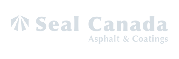 Logo for Seal Canada Asphalt & Coatings, featuring a stylized seal graphic to the left of the company name, crafted with precision by a leading Toronto Design Agency. Conte Studios